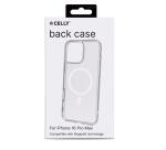 GELSKINMAG - Cover morbida trasparente in TPU, compatibile con la tecnologia Magsafe, anello magnetico color Bianco per Apple iPhone 16 Pro Max [IPHONE 16 CASES]