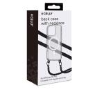 FREEDOMMAG1113 - Cover trasparente compatibile con la tecnologia Magsafe, laccio da collo incluso con ganci in metallo removibili compatibile con Apple iPhone 16 Pro