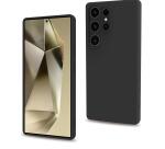 CROMO - Cover in morbido TPU con finitura soft touch colore nero compatibile con Samsung Galaxy S25 Ultra 5G/ Galaxy S25 Ultra 5G Enterprise Edition