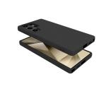 CROMO - Cover in morbido TPU con finitura soft touch colore nero compatibile con Samsung Galaxy S25 Ultra 5G/ Galaxy S25 Ultra 5G Enterprise Edition
