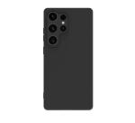 CROMO - Cover in morbido TPU con finitura soft touch colore nero compatibile con Samsung Galaxy S25 Ultra 5G/ Galaxy S25 Ultra 5G Enterprise Edition