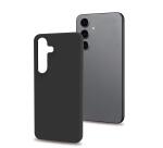 CROMO - Cover in morbido TPU con finitura soft touch colore nero compatibile con Samsung Galaxy S25 5G/ Galaxy S25 5G Enterprise Edition
