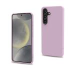 CROMO - Cover in morbido TPU con finitura soft touch colore rosa compatibile con Samsung Galaxy S25 5G/ Galaxy S25 5G Enterprise Edition