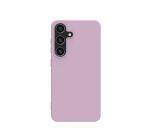 CROMO - Cover in morbido TPU con finitura soft touch colore rosa compatibile con Samsung Galaxy S25 5G/ Galaxy S25 5G Enterprise Edition