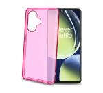 GELSKIN - Cover morbida trasparente rosa in TPU compatibile con Oneplus Nord CE 3 Lite