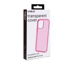 GELSKIN - Cover morbida trasparente rosa in TPU compatibile con Oneplus Nord CE 3 Lite