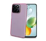 GELSKIN - Cover morbida trasparente rosa in TPU compatibile con Honor 200 Smart