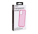 GELSKIN - Cover morbida trasparente rosa in TPU compatibile con Motorola E14/ G24/ G04/ G04s