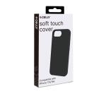 CROMO - Cover in morbido TPU con finitura soft touch colore nero compatibile con Apple iPhone 16e/ iPhone 17e