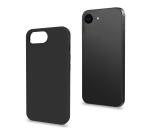 CROMO - Cover in morbido TPU con finitura soft touch colore nero compatibile con Apple iPhone 16e/ iPhone 17e