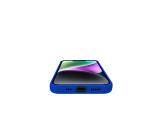 CROMO - Cover in morbido TPU con finitura soft touch colore blu compatibile con Apple iPhone 16e/ iPhone 17e