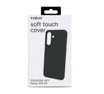 CROMO - Cover in morbido TPU con finitura soft touch colore nero compatibile con Samsung Galaxy A26 5G/ Galaxy A26 5G Enterprise Edition