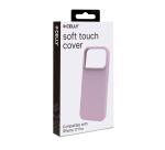 CROMO - Cover in morbido TPU con finitura soft touch colore rosa compatibile con Apple iPhone 17 Pro [IPHONE 17 CASES]