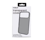 GELSKIN - Cover morbida trasparente nero in TPU compatibile con Apple iPhone 17 Pro Max [IPHONE 17 CASES]