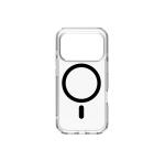 GELSKINMAG - Cover morbida trasparente in TPU, compatibile con la tecnologia Magsafe, anello magnetico color Nero per Apple iPhone 17 Pro [IPHONE 17 CASES]