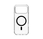 GELSKINMAG - Cover morbida trasparente in TPU, compatibile con la tecnologia Magsafe, anello magnetico color Nero per Apple iPhone 17 Pro Max [IPHONE 17 CASES]
