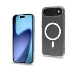 GELSKINMAG - Cover morbida trasparente in TPU, compatibile con la tecnologia Magsafe, anello magnetico color Bianco per Apple iPhone Air [IPHONE 17 CASES]