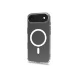 GELSKINMAG - Cover morbida trasparente in TPU, compatibile con la tecnologia Magsafe, anello magnetico color Bianco per Apple iPhone Air [IPHONE 17 CASES]