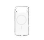 GELSKINMAG - Cover morbida trasparente in TPU, compatibile con la tecnologia Magsafe, anello magnetico color Bianco per Apple iPhone Air [IPHONE 17 CASES]