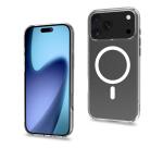 GELSKINMAG - Cover morbida trasparente in TPU, compatibile con la tecnologia Magsafe, anello magnetico color Bianco per Apple iPhone 17 Pro Max [IPHONE 17 CASES]