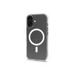 GELSKINMAG - Cover morbida trasparente in TPU, compatibile con la tecnologia Magsafe, anello magnetico color Bianco per Apple iPhone 17 [IPHONE 17 CASES]