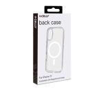 GELSKINMAG - Cover morbida trasparente in TPU, compatibile con la tecnologia Magsafe, anello magnetico color Bianco per Apple iPhone 17 [IPHONE 17 CASES]