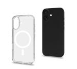 GELSKINMAG - Cover morbida trasparente in TPU, compatibile con la tecnologia Magsafe, anello magnetico color Bianco per Apple iPhone 17 [IPHONE 17 CASES]