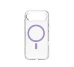 GELSKINMAG - Cover morbida trasparente in TPU, compatibile con la tecnologia Magsafe, anello magnetico color Viola per Apple iPhone Air [IPHONE 17 CASES]