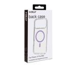 GELSKINMAG - Cover morbida trasparente in TPU, compatibile con la tecnologia Magsafe, anello magnetico color Viola per Apple iPhone 17 Pro Max [IPHONE 17 CASES]