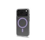 GELSKINMAG - Cover morbida trasparente in TPU, compatibile con la tecnologia Magsafe, anello magnetico color Viola per Apple iPhone 17 Pro [IPHONE 17 CASES]