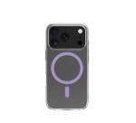 GELSKINMAG - Cover morbida trasparente in TPU, compatibile con la tecnologia Magsafe, anello magnetico color Viola per Apple iPhone 17 Pro [IPHONE 17 CASES]