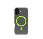 GELSKINMAG - Cover morbida trasparente in TPU, compatibile con la tecnologia Magsafe, anello magnetico color Giallo per Apple iPhone 17 [IPHONE 17 CASES]