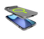 GELSKINMAG - Cover morbida trasparente in TPU, compatibile con la tecnologia Magsafe, anello magnetico color Giallo per Apple iPhone Air [IPHONE 17 CASES]