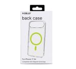 GELSKINMAG - Cover morbida trasparente in TPU, compatibile con la tecnologia Magsafe, anello magnetico color Giallo per Apple iPhone Air [IPHONE 17 CASES]