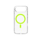 GELSKINMAG - Cover morbida trasparente in TPU, compatibile con la tecnologia Magsafe, anello magnetico color Giallo per Apple iPhone Air [IPHONE 17 CASES]