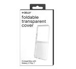 FOLDING - Cover in TPU composta da scocca anteriore e posteriore trasparente compatibile Samsung Galaxy Z Flip 7