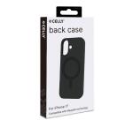 CROMOMAG - Cover in TPU morbido compatibile con la tecnologia Magsafe, colore nero compatibile con Apple iPhone 17 [IPHONE 17 CASES]
