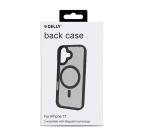 MAGMATT - Cover morbida trasparente con bordi effetto opaco compatibile con la tecnologia Magsafe per Apple iPhone 17 [IPHONE 17 CASES]