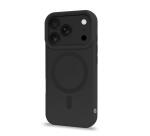 MAGMATT - Cover morbida trasparente con bordi effetto opaco compatibile con la tecnologia Magsafe per Apple iPhone 17 Pro [IPHONE 17 CASES]