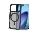 MAGMATT - Cover morbida trasparente con bordi effetto opaco compatibile con la tecnologia Magsafe per Apple iPhone 17 Pro [IPHONE 17 CASES]