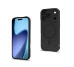 MAGMATT - Cover morbida trasparente con bordi effetto opaco compatibile con la tecnologia Magsafe per Apple iPhone 17 Pro [IPHONE 17 CASES]