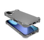 ARMOR - Cover rigida trasparente con bordi corrazzati e angoli rinforzati compatibile con Apple iPhone 17 [IPHONE 17 CASES]