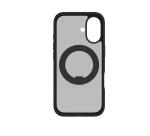 MAGSTAND - Cover in TPU semi trasparente con anello magnetico integrato che funge da stand compatibile con la tecnologia Magsafe per Apple IPhone 17 [IPHONE 17 CASES]