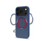 MAGSTAND - Cover in TPU semi trasparente con anello magnetico integrato che funge da stand compatibile con la tecnologia Magsafe per Apple IPhone 17 Pro [IPHONE 17 CASES]