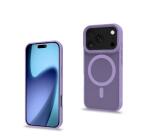 MAGMATT - Cover morbida trasparente con bordi effetto opaco compatibile con la tecnologia Magsafe per Apple iPhone 17 Pro [IPHONE 17 CASES]