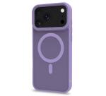 MAGMATT - Cover morbida trasparente con bordi effetto opaco compatibile con la tecnologia Magsafe per Apple iPhone 17 Pro Max [IPHONE 17 CASES]