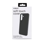CROMO - Cover in morbido TPU con finitura soft touch colore nero compatibile con Samsung Galaxy A17 5G/ A17 5G Enterprise Edition/ A17 4G
