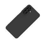 CROMO - Cover in morbido TPU con finitura soft touch colore nero compatibile con Samsung Galaxy A17 5G/ A17 5G Enterprise Edition/ A17 4G