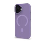 COLORMAG - Cover rigida trasparente con finitura lavanda compatibile con la tecnologia Magsafe per Apple iPhone 17 [IPHONE 17 CASES]