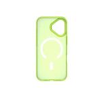 COLORMAG - Cover rigida trasparente con finitura limone compatibile con la tecnologia Magsafe per Apple iPhone 17 [IPHONE 17 CASES]